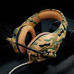 Навушники повнорозмірні Onikuma Gaming K1-B Camouflage-Grey - мініатюра 7