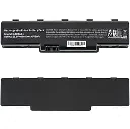 Акумулятор Acer AS09A61 Aspire 5334, 5732Z, 7315, TravelMate 4335, Gateway ID56, ID58, NV52, NV53, NV54, NV56, NV58, NV59 11.1V 5600 mAh Black