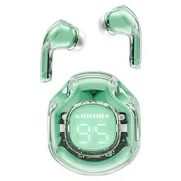 Бездротові навушники ACEFAST T8 Crystal color (2) bluetooth earbuds Mint Green