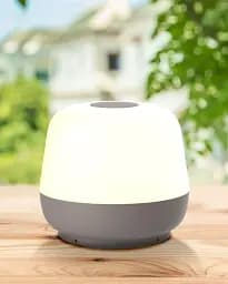 Світильник вуличний портативний Goldlux 329394 Samba LED 1x1,8W 2700K 160Lm IP44 сірий - мініатюра 2