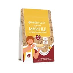 Смесь для выпечки Green Leaf Полезные блины 300 г