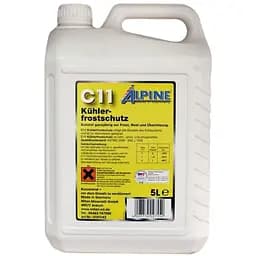 Антифриз Alpine C11 Кuhlerfrostschutz концентрат 5 л жовтий