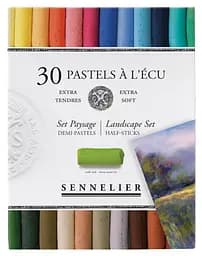 Набір сухої пастелі Sennelier Landscape (Пейзаж), 30 1/2 кольору, картон - мініатюра 2