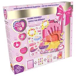 Набір для створення відбитка "Для дівчаток" ТМ Moon Light Clay 70032 з легкого пластиліну, що стрибає.