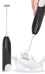 Капучинатор Milk Frother електричний для молока Чорно-білий - мініатюра 3