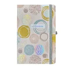 Книга записная Buromax Felicity в клеточку 207х136 мм на резинке розовая 96 листов (BM.255103-43)