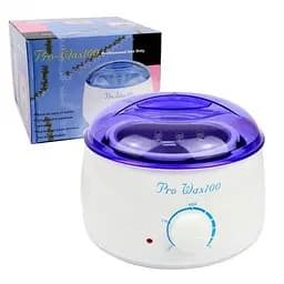 Воскоплав баночний Pro Wax 100 для депіляції нагрівач для гарячого воску з терморегулятором - мініатюра 6