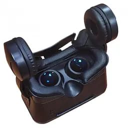 Окуляри віртуальної реальності із шоломом з навушниками та пультом VR BOX VRPARK - мініатюра 3