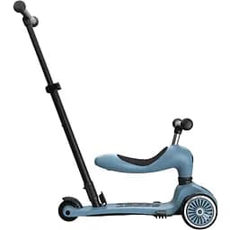 Самокат Scoot and Ride Highwaykick-1 Push and Go серо-синий (SR-240527-STEEL)