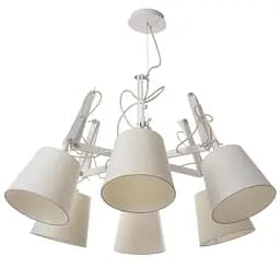 Люстра підвісна Brille павук E27 40W WH (BL-132S/6)