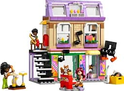 Конструктор LEGO Friends Музична крамниця і квартира 483 деталі (42653) - мініатюра 5