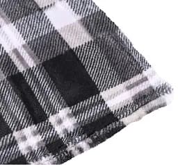 Плед Ardesto Flannel 220х200 см клітинка сірий (ART0102PB) - мініатюра 3