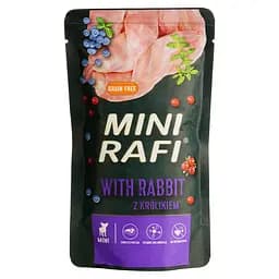 Влажный корм для малых пород собак Dolina Noteci Rafi Mini с кроликом 150 г 