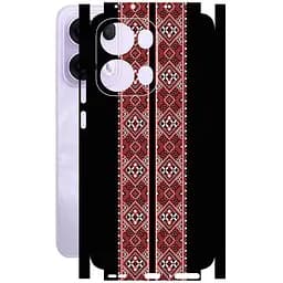 Захисна плівка StatusSKIN для Oppo Reno 13 Pro Корпус Вініл Вишиванка 3