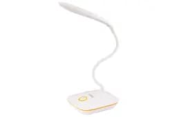 Лампа настільна LED гнучка стійка USB та батарейки Mastertool 94-0814 3Вт x 1 режим - мініатюра 2