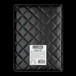 Щоденник недатований Buromax Donna Line A5 штучна шкіра/поролон 336 сторінок чорний (BM.20300-01) - мініатюра 2