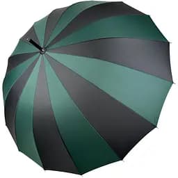 Женский зонт-трость полуавтомат Toprain 98 см зеленый