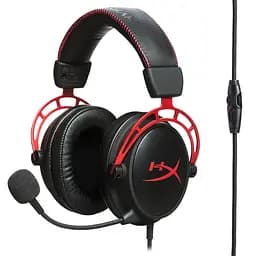 Гарнитура игровая HyperX Cloud Alpha 3.5 мм Black/Red (HX-HSCA-RD/EE)