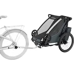 Дитяча коляска Thule Chariot Cross 2 Single (Dark Slate) (TH 10201034) - мініатюра 4