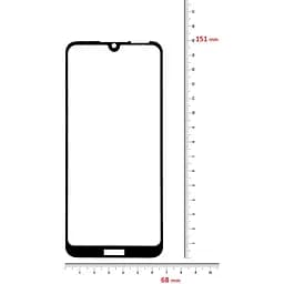 Захисне скло BeCover для Huawei Y6s 2020 Black (704676) - мініатюра 3