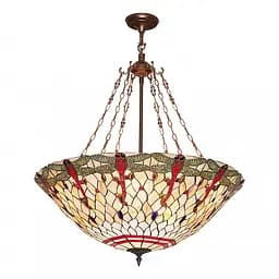 Люстра Brille Тіффані підвісна E27 40W BR (BR-603S/13)