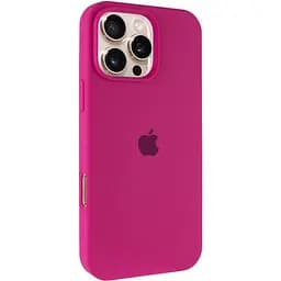 Чохол Epik Silicone Case Full Protective AA для Apple iPhone 16 Pro 6.3 Малиновий/Dragon Fruit