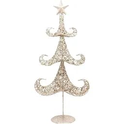 Новогодняя декорация Devilon Елка 43 см золотистая (001316-2)