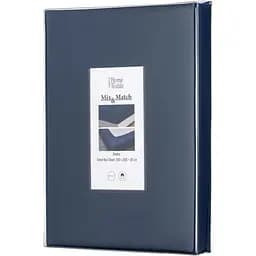 Простыня на резинке Ardesto Mix&Match, 180x200+30см, 100% хлопок, сатин, синий (ART1820FSN)