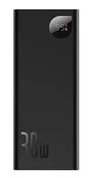 Портативна батарея Powerbank Baseus Adaman Metal Digital Display 20000 mAh 30 W PPAD030001 Black