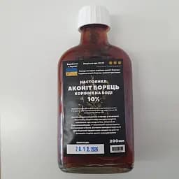 Водная настойка на корне ако нит борец 200 мл