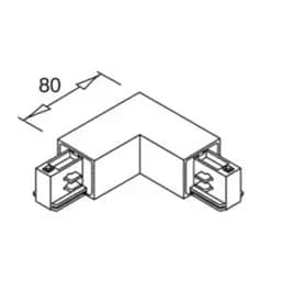 Соединитель угловой трехфазный Imperium Light 03005.01.01 Light House