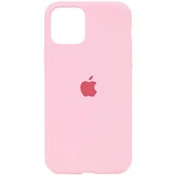 Чохол Silicone Case Full Protective (AA) для Apple iPhone 11 Pro Max (6.5) Рожевий / Light pink