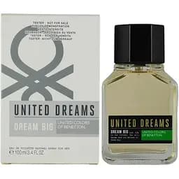Туалетна вода тестер Benetton United Dreams Dream Big Men 100 мл