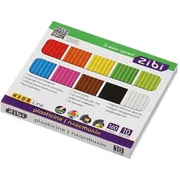 Пластилін ZiBi Kids Line 10 кольорів 160 г (ZB.6273) - мініатюра 2