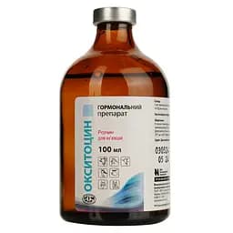 Гормональний препарат Укрзооветпромпостач Окситоцин розчин для ін’єкцій 10 ОД 100 мл