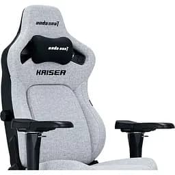 Геймерське крісло Anda Seat Kaiser 4 L Linen Fabric Ash Gray (AD12YDDC-L-20-G-CF) [121782] - мініатюра 7