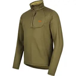 Кофта Blaser Active Outfits Men’s Drain Halfzip XL Dark Brown - мініатюра 2