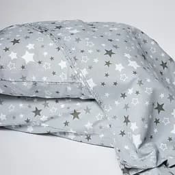 Постільний набір Moon&Star (підковдра 160х220 см + 2 наволочки 50х70 см) Бязь Gold Люкс Silver Stars - мініатюра 4