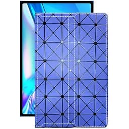 Чохол StatusCASE з екошкіри для планшету Teclast T40 Plus Синій ромб