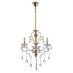 Люстра подвесная Brille хрустальная свеча E14 40W (BCL-667S/3)