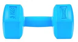 Гантель композитна PowerPlay 4124 Hercules 3 кг Синя 1 шт (PP_4124_3kg)