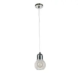 Подвесной светильник Levistella 907006F-1 CR, E27, металл, хромированный, стиль лофт, 1 лампа, 115х175мм
