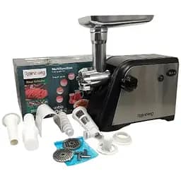 Електрична м'ясорубка з насадками для соку Rainberg RB-672 