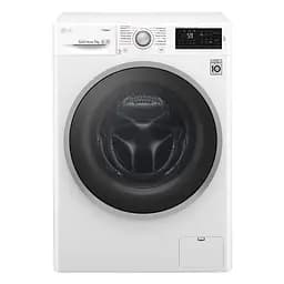 Пральна машина LG з фронтальним завантаженням F2J6HS1W, 7кг, 1200, A+++-10%, Пар, глибина 45см, Дисплей, Інвертор, Білий (F2J6HS1W) - мініатюра 2