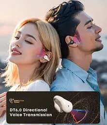 Бездротові кісткові навушники-кліпси Langsdom ClipBuds R2 з спрямованим звуком і Bluetooth 5.4 - мініатюра 9