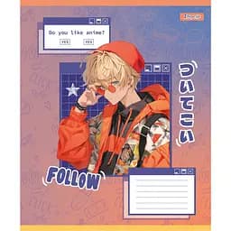 Набір зошитів 1 вересня Follow Anime А5, 12 аркушів 25 шт. (768120) - мініатюра 5