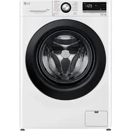 Пральна машина LG фронтальна 85 кг 1200 A+++ 48 см дисплей пара інвертор білий