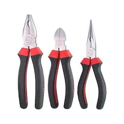 Набор шарнирно-губцовых инструментов Wurth Red Stripe 3 шт. (ст. 5772101103)