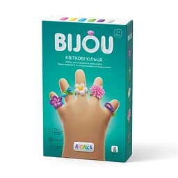 Набор самозатвердевающего пластилина ЛИПАКА 31001-UA01 Бижутерия: Цветочные Кольца