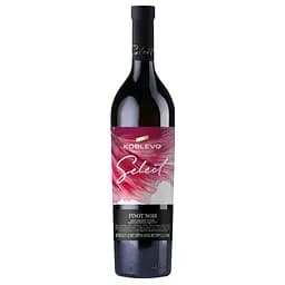 Вино Koblevo Select Pinot Noir, червоне, напівсухе, 9-14%, 0,75 л